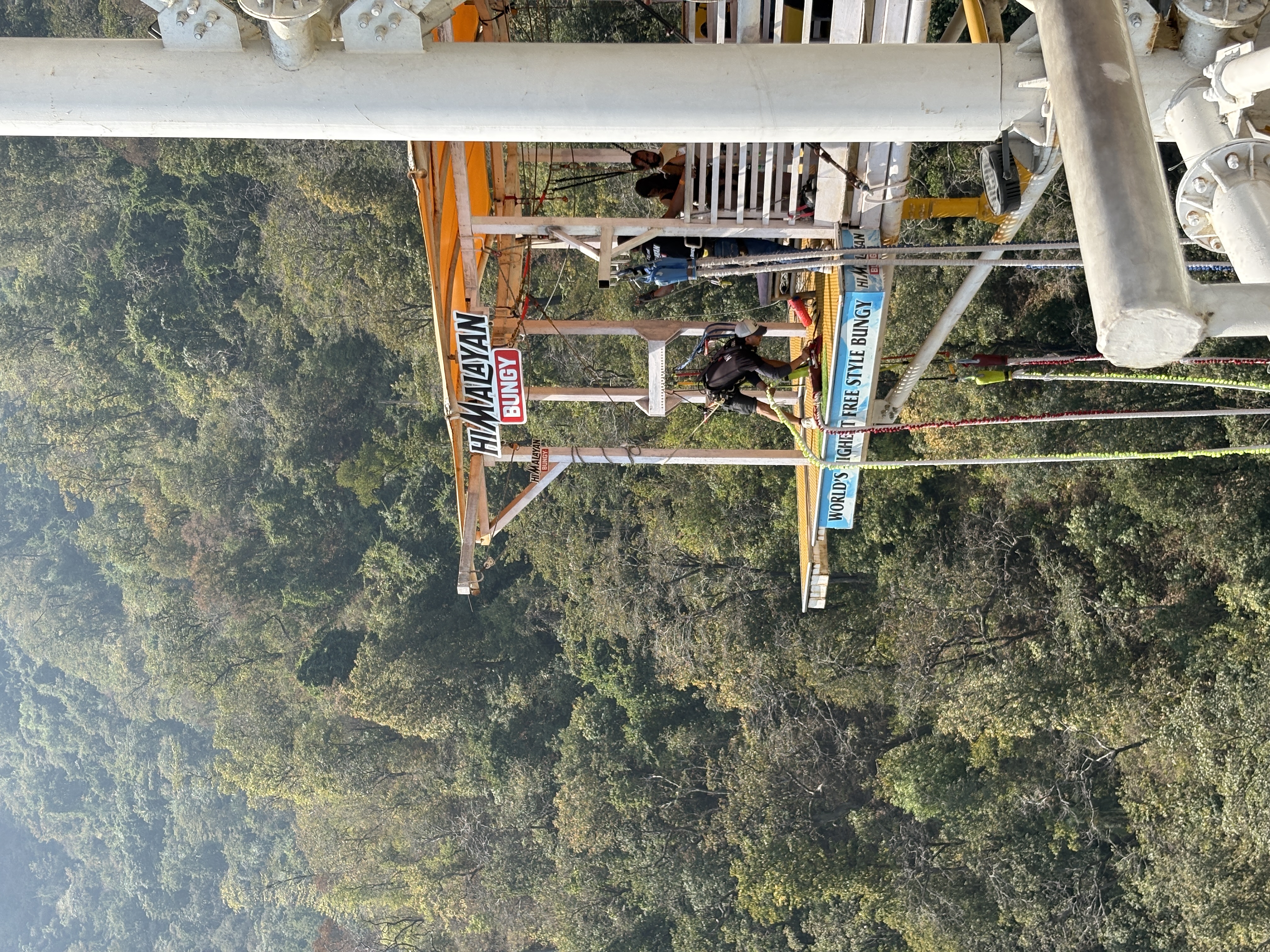 5 in 1 combo (117 m India’s Highest Bungy + 113 m Giant Swing + Zipline / Rollercoaster Zipline + Sky Cycle / Sky Swinger + Rock Climbing) – Rishikesh — photo 3