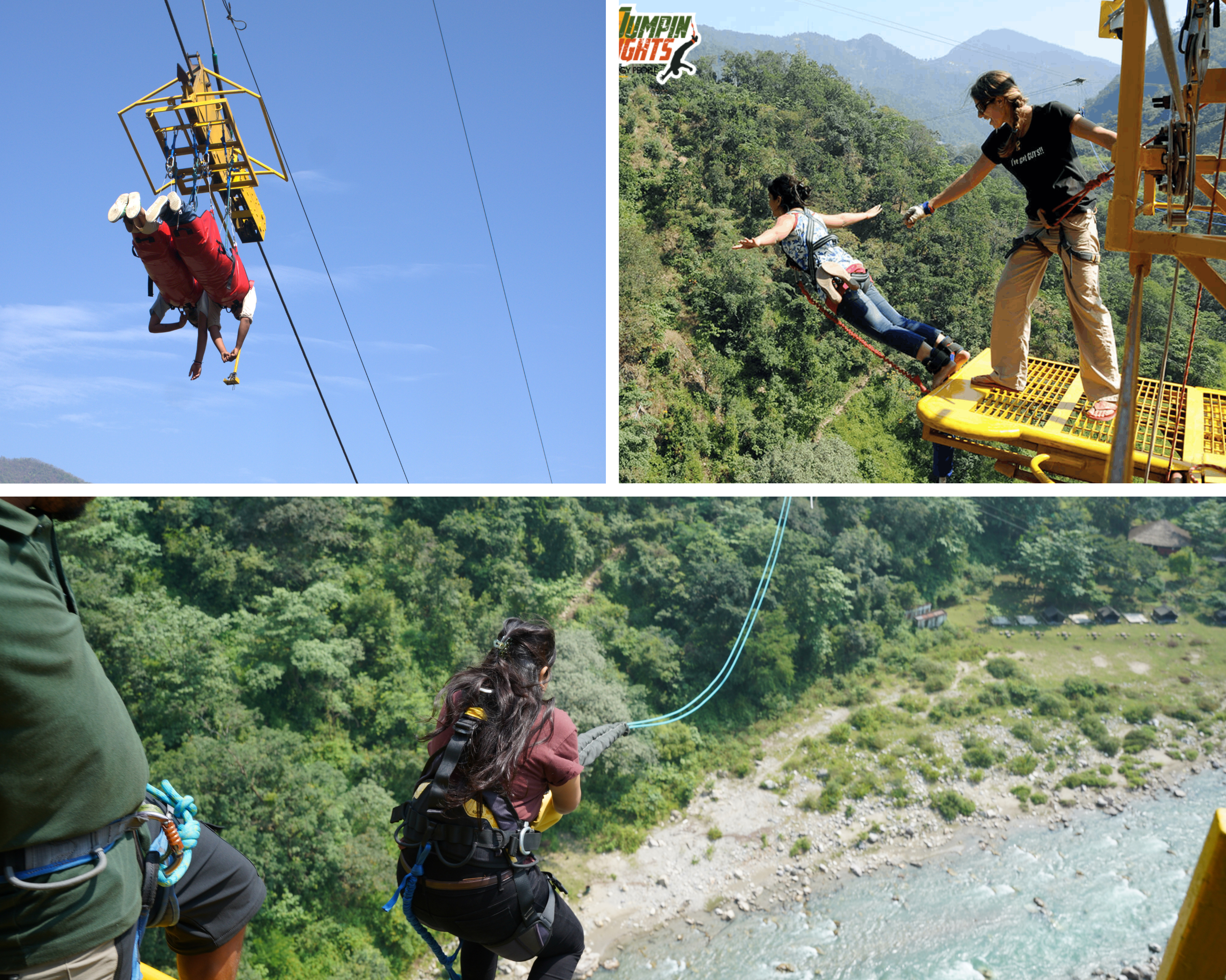 Combo : 83M OG Bungy Jump + Valley Rope Jump + Flying Fox (Tandem) – Rishikesh — photo 1