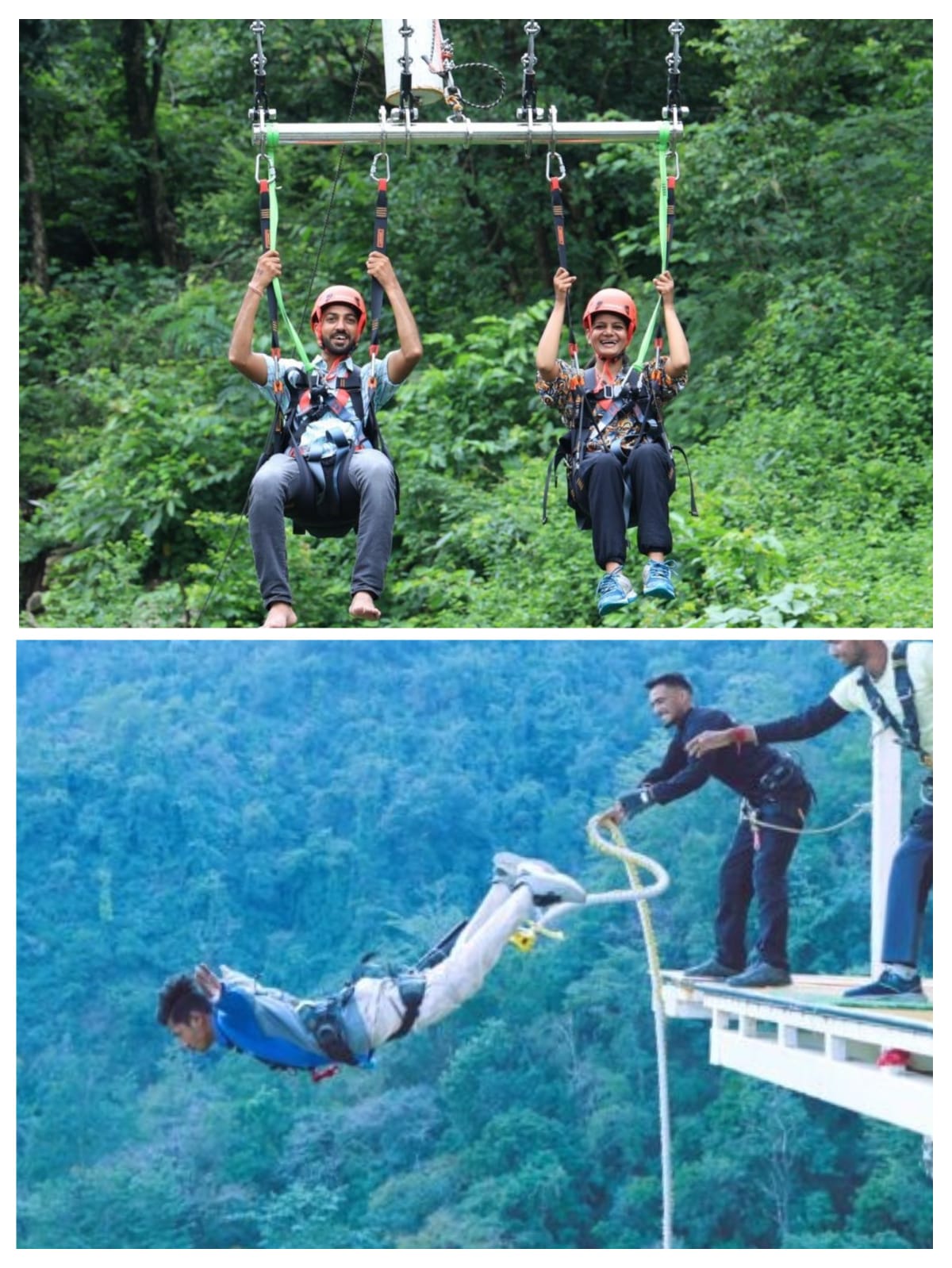 Freestyle bungee 111M + 113M Giant Swing (With Video) – Rishikesh — photo 1