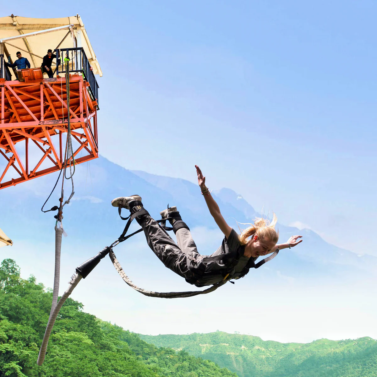 Thrill Combo-8 (Reverse Bungee+Giant Swing) – Rishikesh — photo 1
