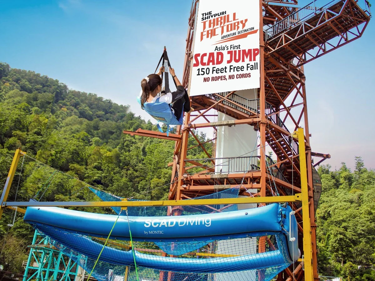 Asia's first SCAD Jump – Rishikesh — photo 1