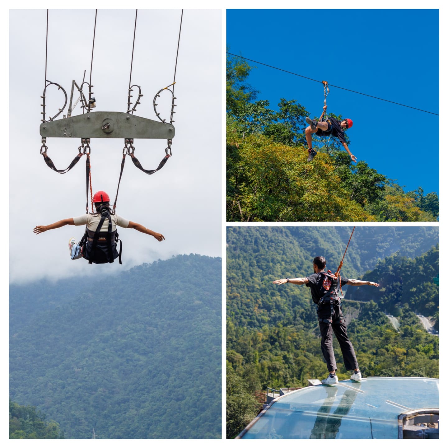Combo 4 (Splash Bungee (109) + Tower Top Swing + Skywalk) – Rishikesh — photo 1