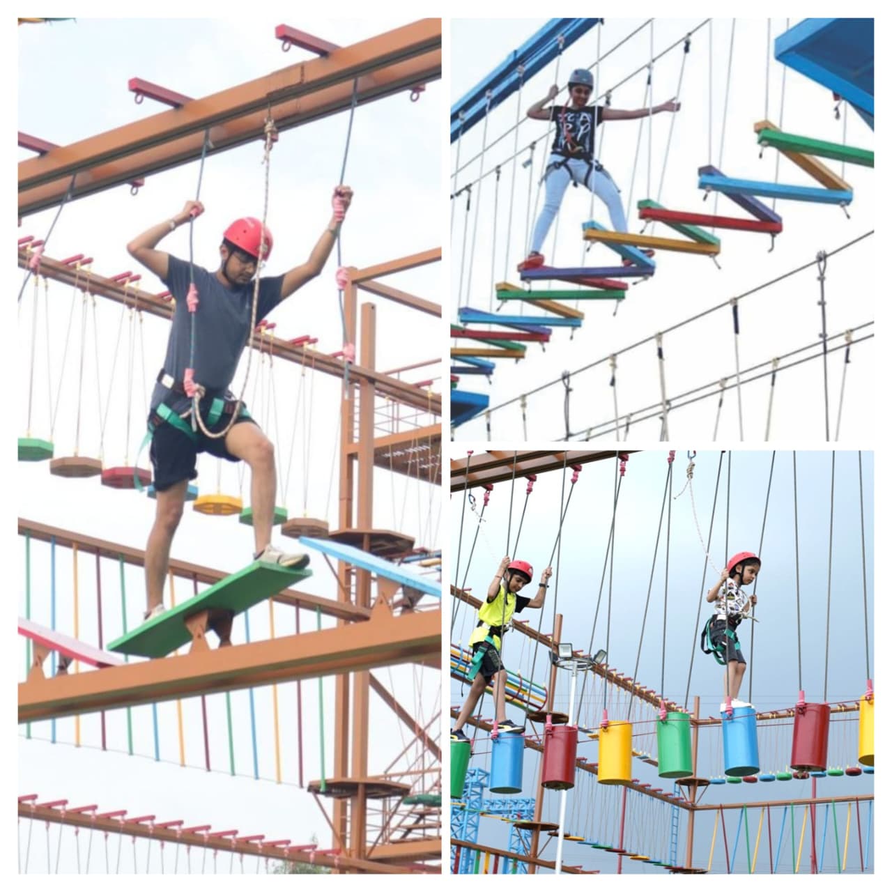 Combo 3 (Rope Course Level 1 + Rope Course Level 2 + Rope Course Level 3) – Kanatal Outdoor Adventure – Mussoorie — photo 1