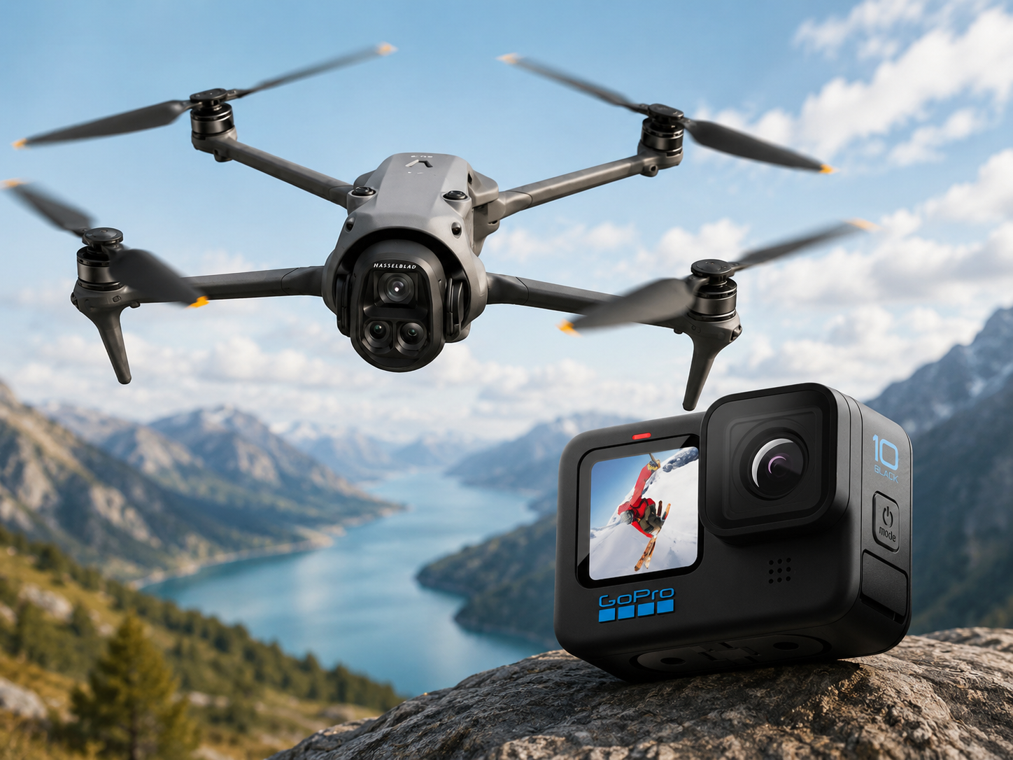 Add On: Drone Video + Go Pro Video Combo – Rishikesh — photo 1