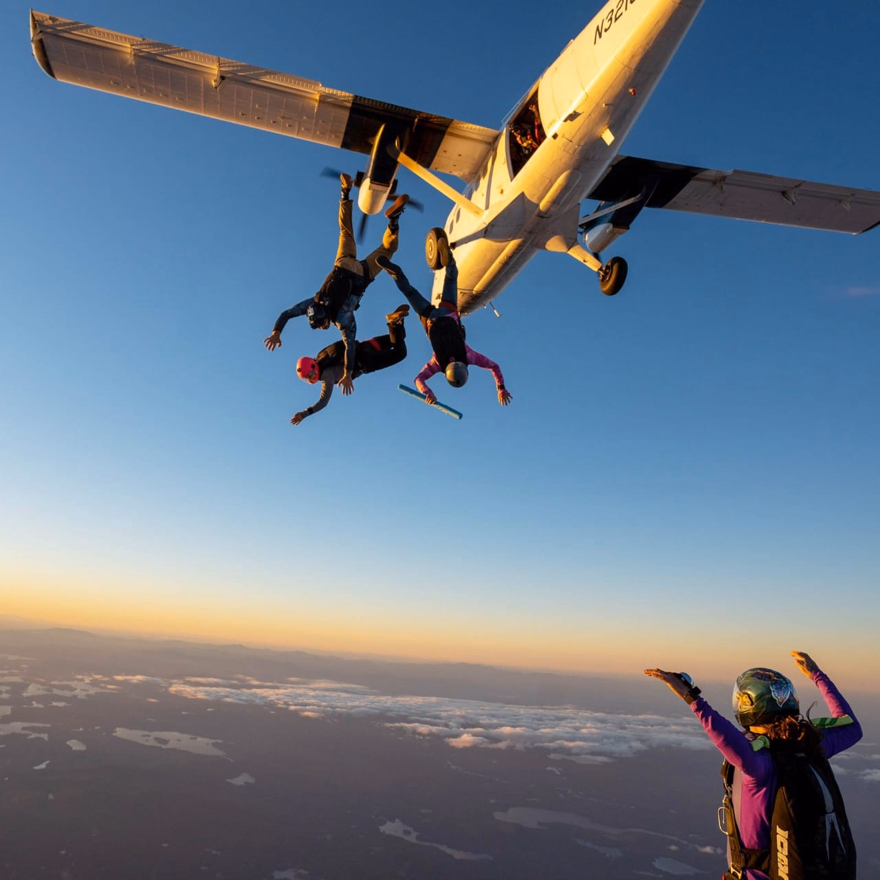 Tandem Skydive + Outside Cameraman – Jaipur — photo 3