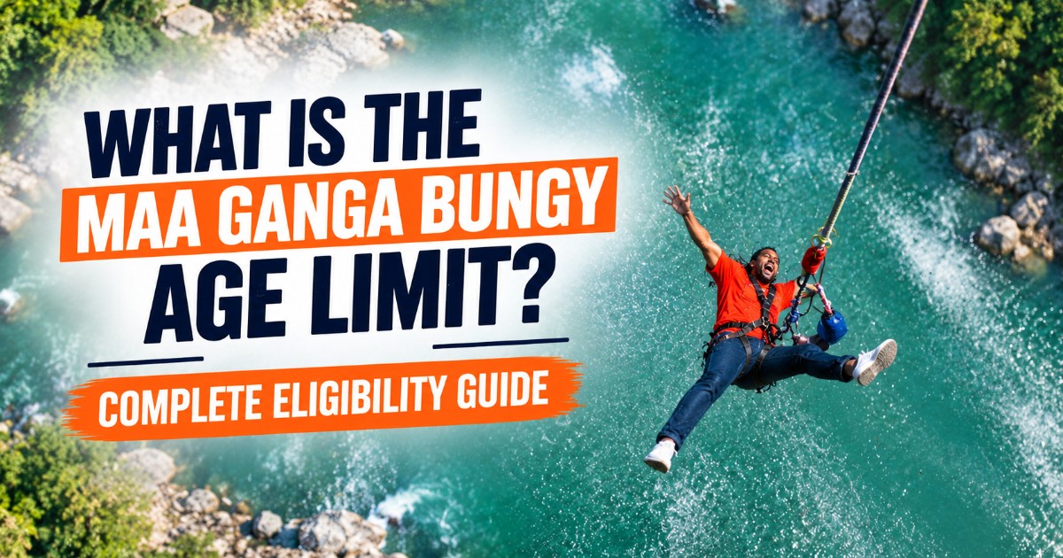 Maa Ganga Bungy age limit