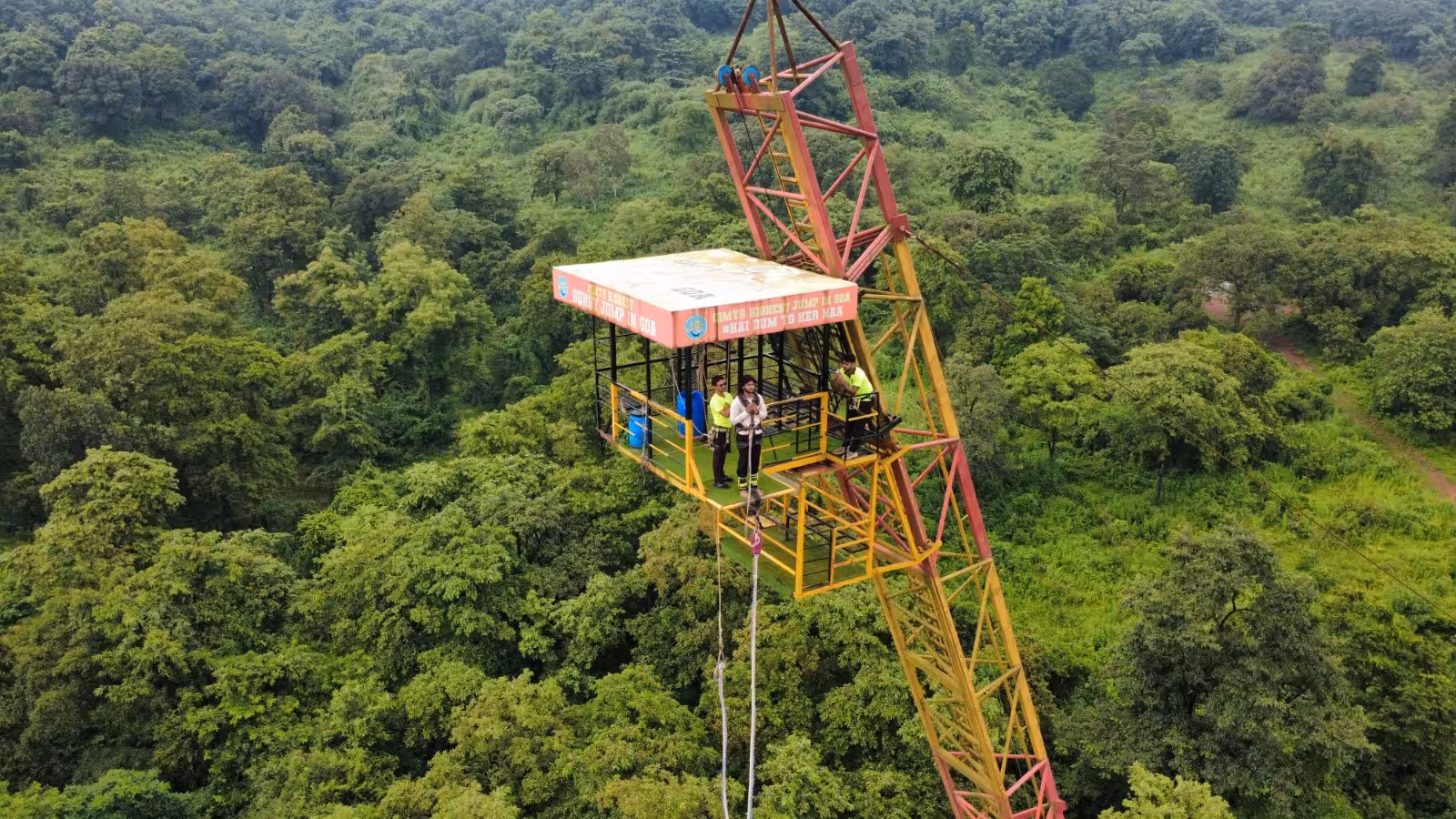Jumpin Heights Bungy - Goa – Adventure activities