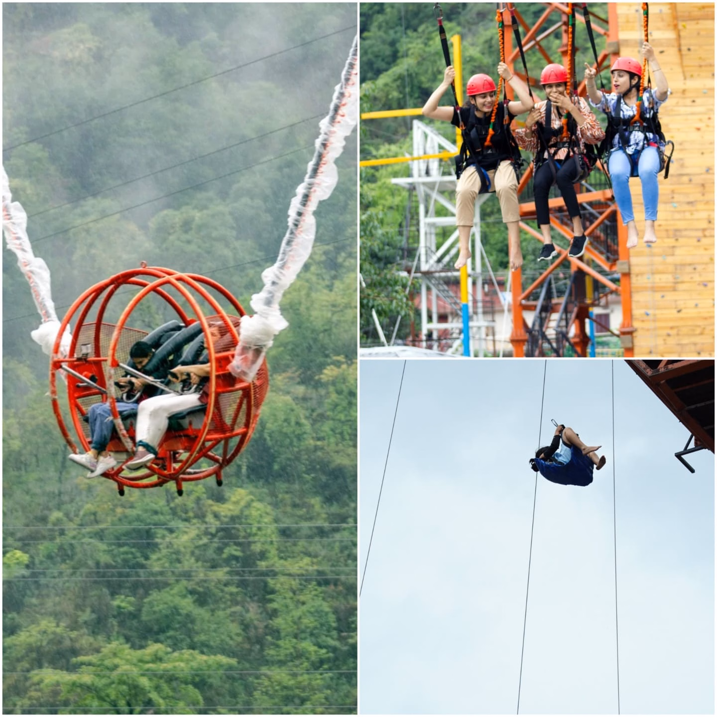 Thrill Combo 2.4 (Reverse Bungee + Giant Swing + SCAD Jump) — activity photo