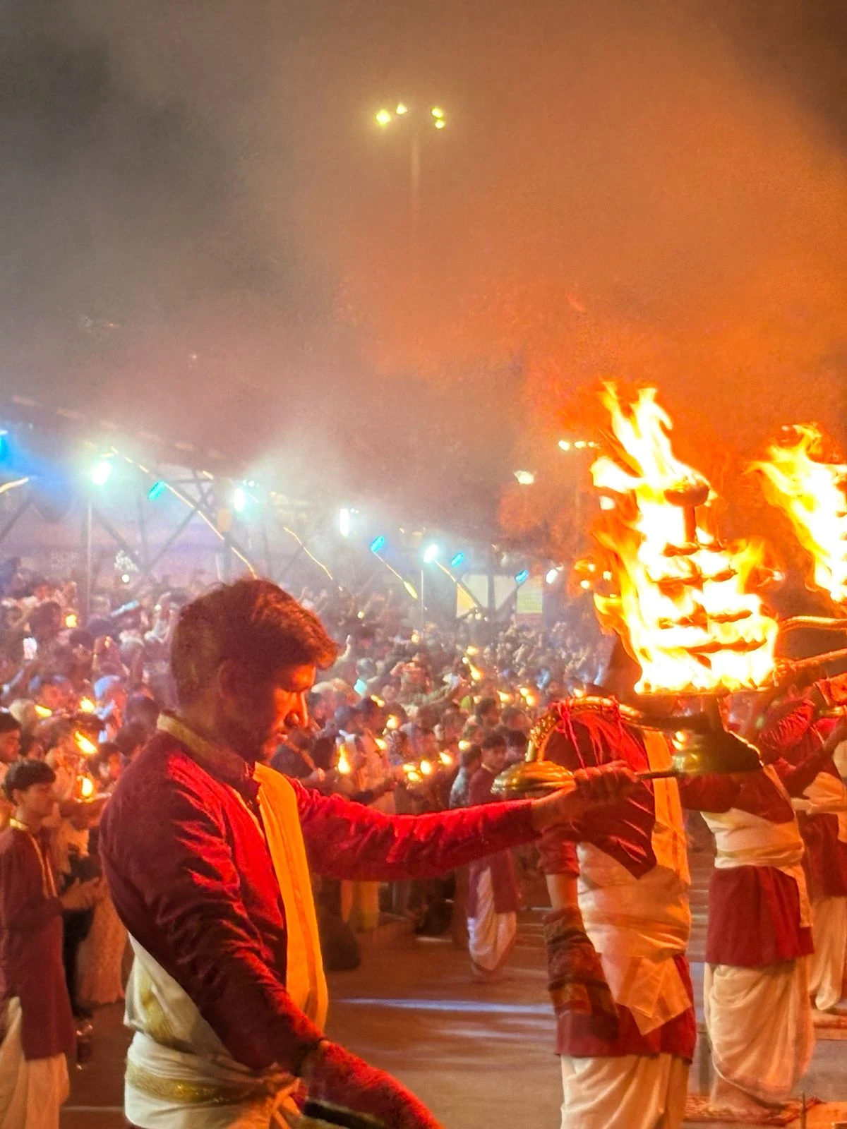 Front Row Seats at Ganga Aarti (Triveni ghat) – The%20adventure%20capital — gallery image 3