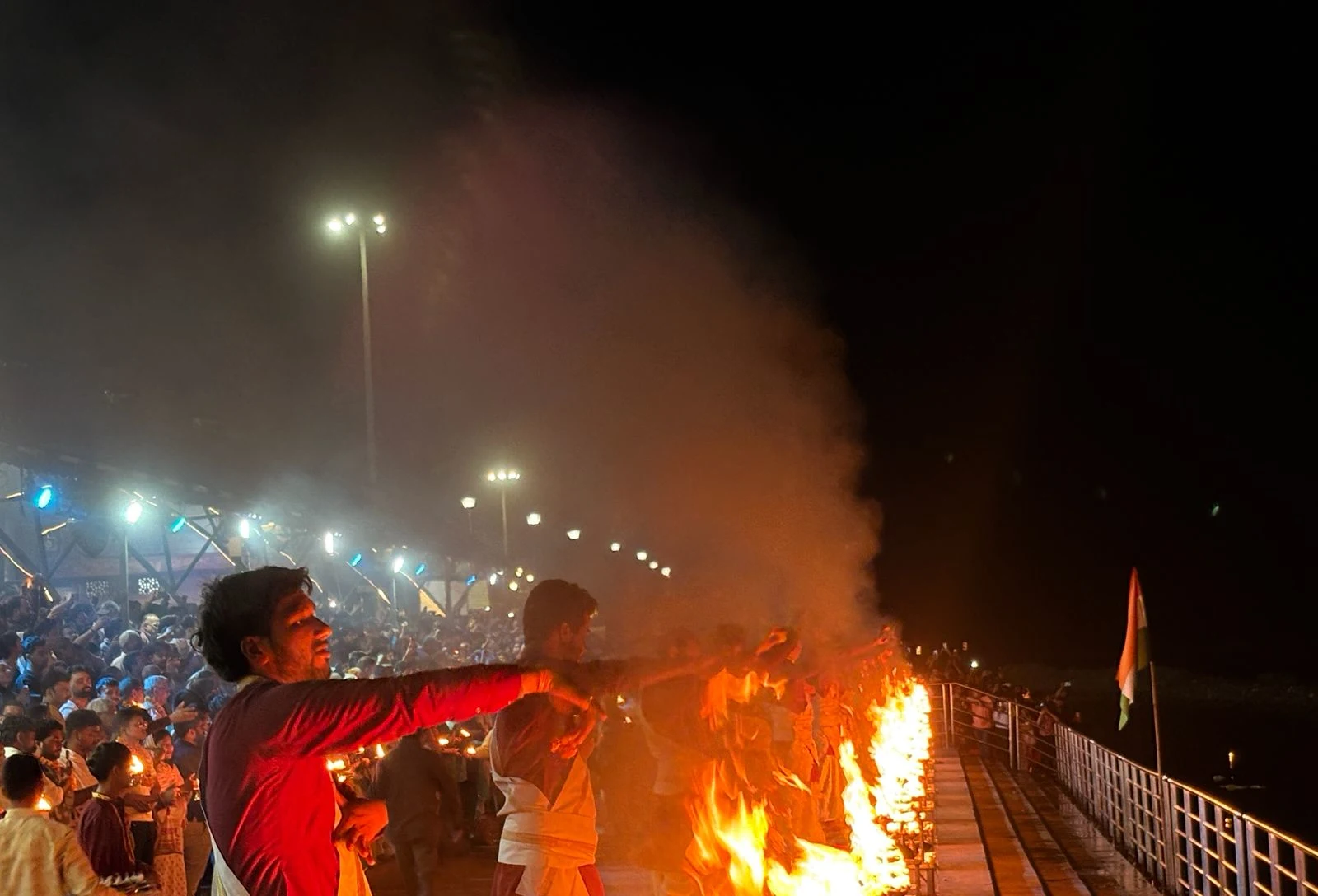 Front Row Seats at Ganga Aarti (Triveni ghat) – The%20adventure%20capital — photo 6