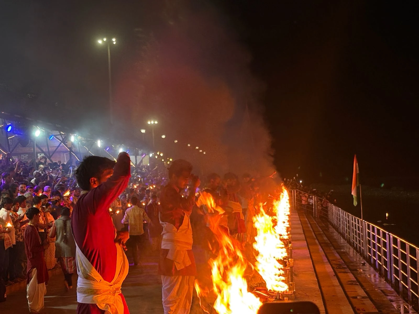 Front Row Seats at Ganga Aarti (Triveni ghat) – The%20adventure%20capital — photo 7
